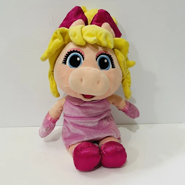 Disney Store Muppet Babies Baby Miss Piggy 14” Plush Toy Doll