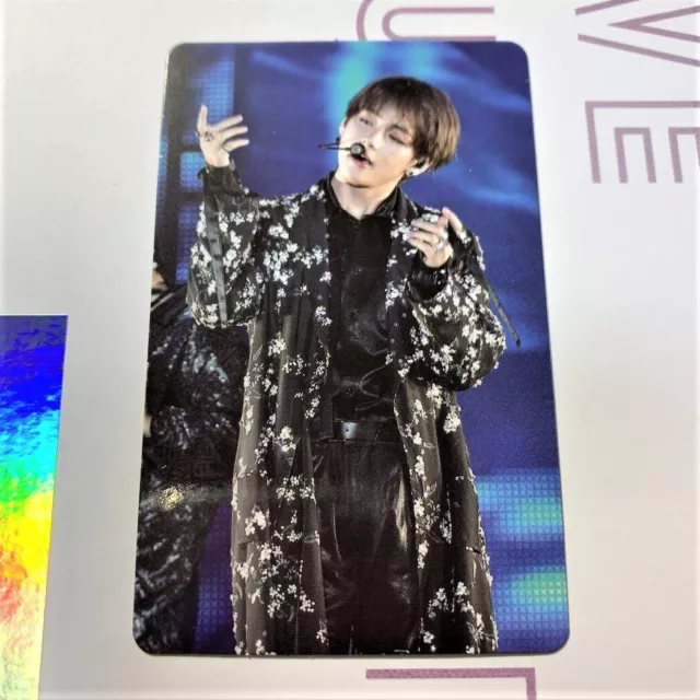 BTS V Taehyung Love Yourself World Tour NEW YORK Blu-ray Official Photo Card PC