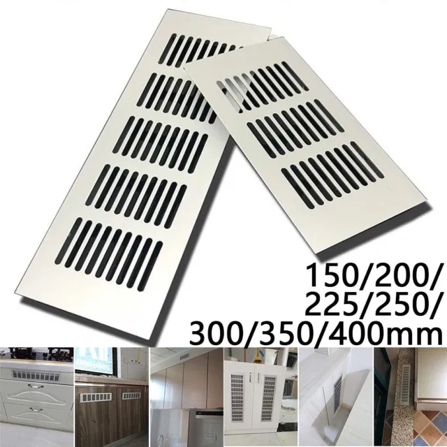 Aluminum-Alloy Wall Air Vent Ducting Ventilation Exhaust Grille Cover Outlet UK