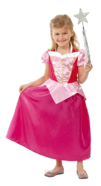 Costume Carnevale Bambina Da Aurora Vestito Per Travestimento Di Halloween Bimba