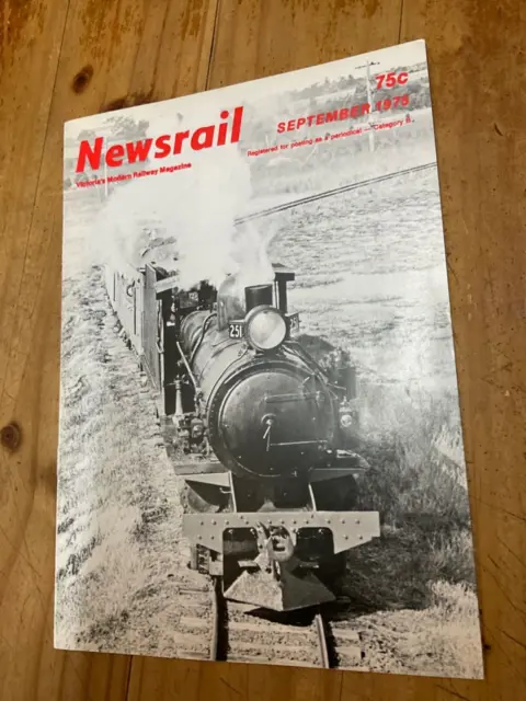 ARHS (Vic) Newsrail Magazine - September  1975