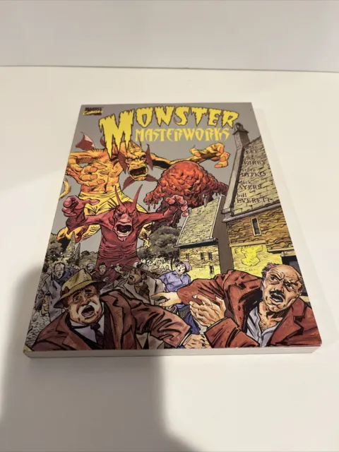 Marvel Monster Masterworks by Stan Lee TPB 1989 Trade Paperback - all Color