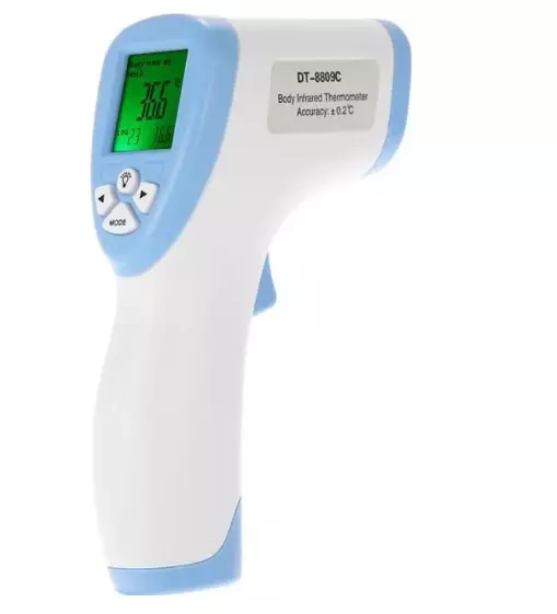 Thermomètre Frontal Infrarouge Electronique Haute Précision DT8809C Bébé Adulte