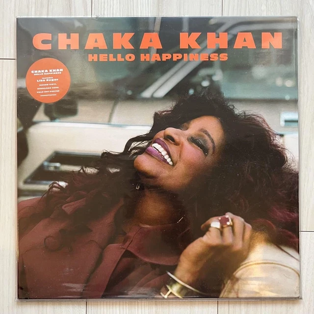 CHAKA KHAN HELLO HAPPINESS LP レコード（CHAKA KHAN HELLO