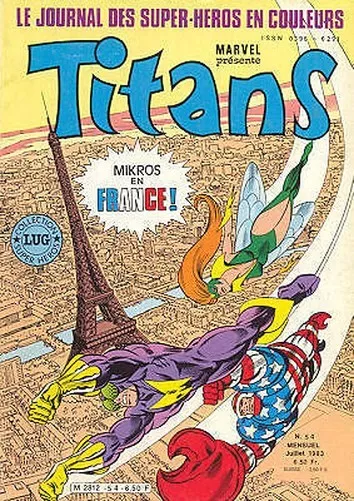 Comics French Lug - Semic Titans No. 54