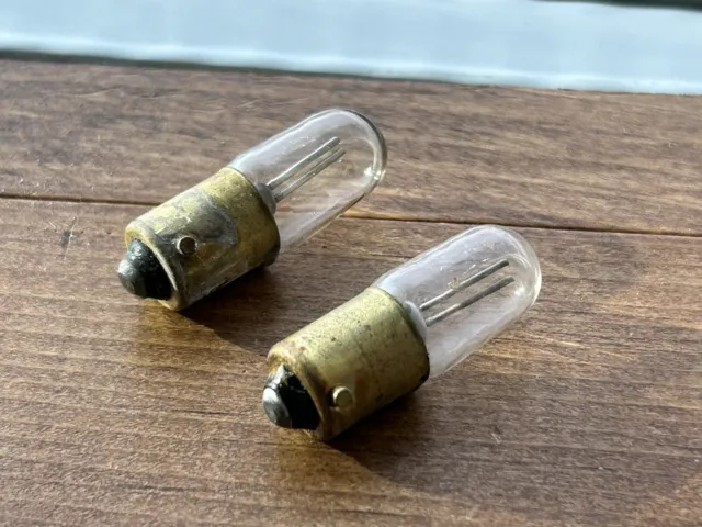 Neon Bulb Bayonet Base (Needs Series Resistor For 120 V Operation)  Two for $3