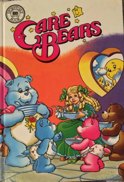 The Care Bears 1988 Comic and Activity Book Diana Barton Vintage Very Rare