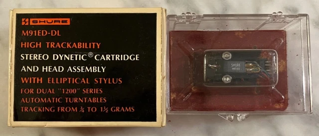 Shure M91ED Cartridge Cellule & Shure N91ED | France