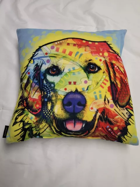 Lilipi Decorative Lab/retriever Throw Pillow  Pet Dog Accent.