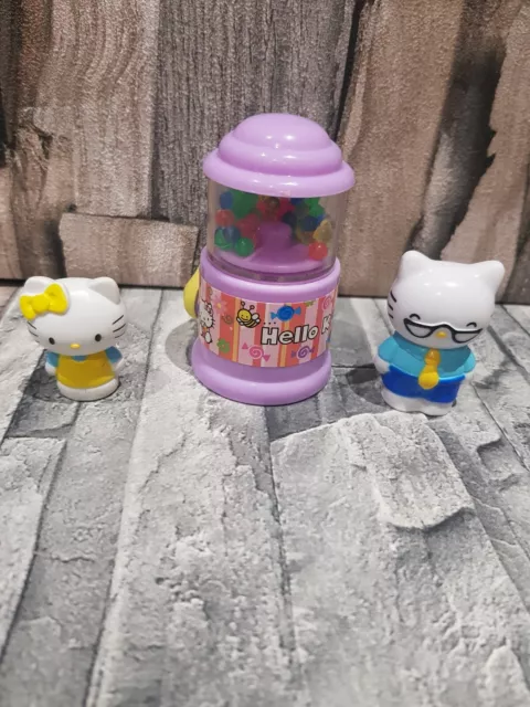 Hello Kitty Mini Figures Playset Bundle chuldrens toys vgc collectible rare cake