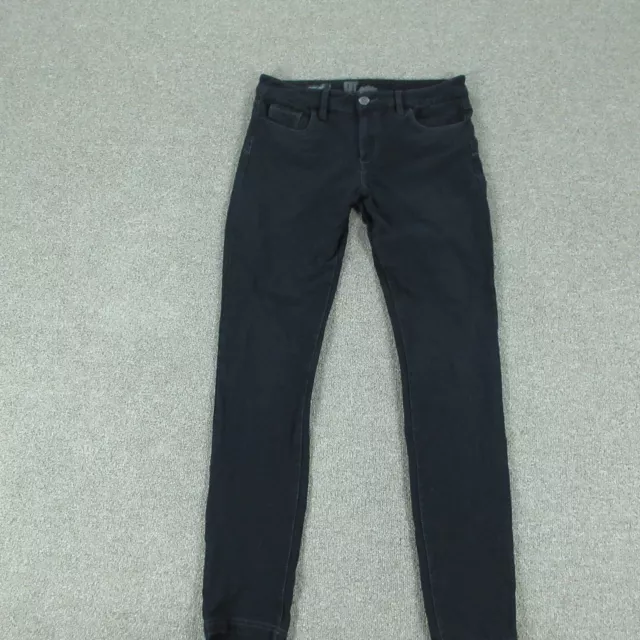 Kut From The Kloth Jeans Womens 10 Black Denim Jennifer Ultra Skinny 32x32