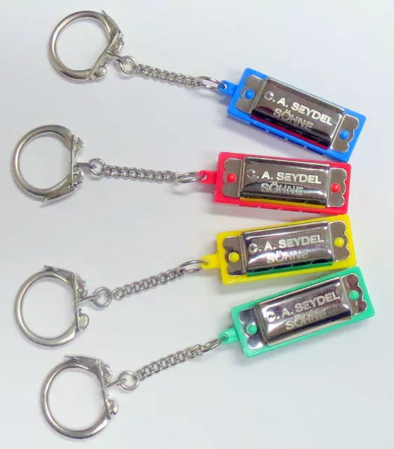 Seydel Mini Keyring Harmonica Novelty Fun Gift