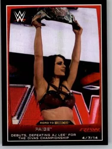 A3201- 2015 Topps WWE Road to WrestleMania Cards -You Pick- 15+ FREE US SHIP