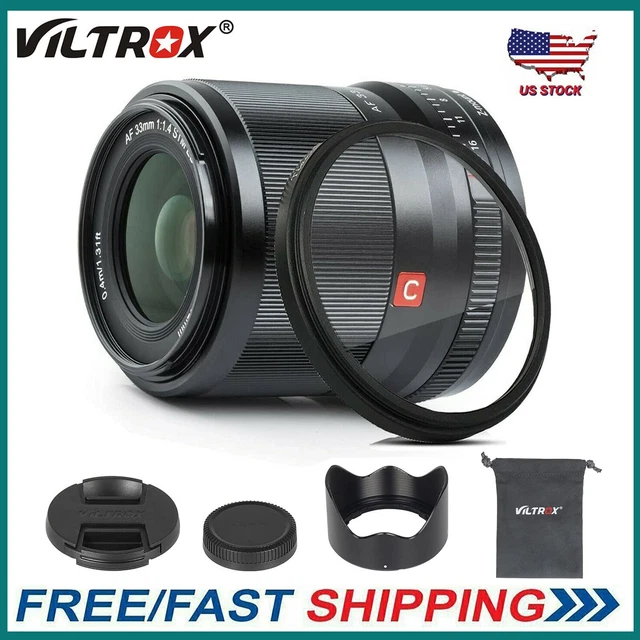 VILTROX 33MM F/1.4 Z-mount Lens Auto Focus APS-C Large Aperture Lens