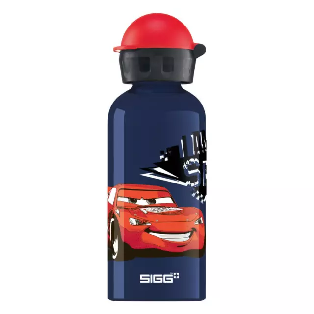 SIGG Cars Speed, Getränkeflasche, Siggflasche, Trinkflasche, Flasche, Aluminium