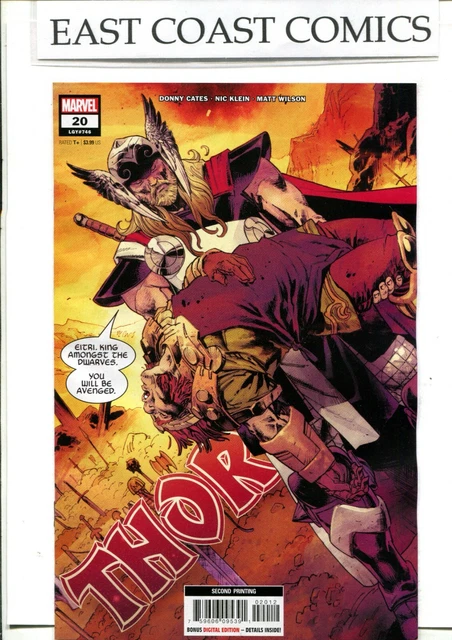 THOR #20 2nd PRINT KLEIN VARIANT - MARVEL - 23/02/22