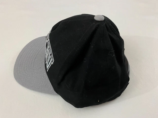 New  JSLV JUS LIV Logo Adjustable Black Gray Snapback Hat Cap One Size 2