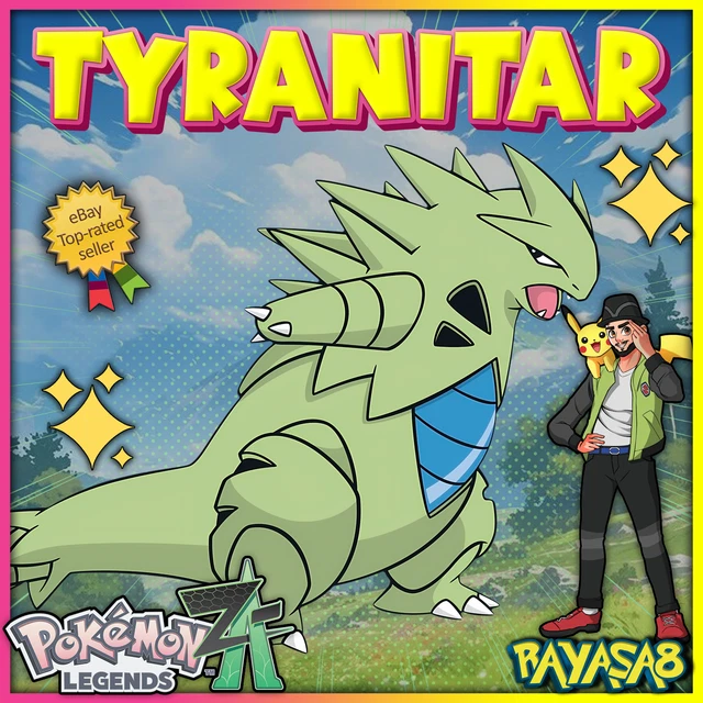 Tyranitar 6IV Shiny – Pokémon Leggende ZA (Legends Z-A) Per Nintendo