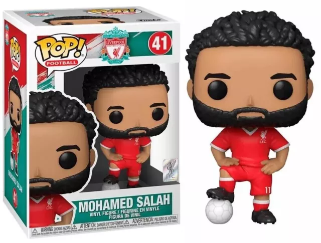 Funko POP! - Premier League Mohamed Salah Figur FC Liverpool Nr 41