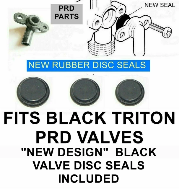 TRITON SHOWER PRD valve 82800450 pressure relief device seal kit £6.75