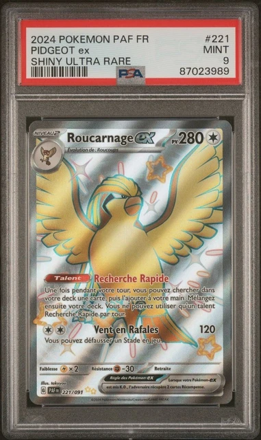 CARTE POKÉMON ROUCARNAGE EX Shiny 221/091 Destinées De Paldea EV4.5 NEUF CCC9.5 EUR 50,00 - FR CARTE POKÉMON ROUCARNAGE EX Shiny 221/091 Destinées De Paldea EV4.5 NEUF CCC9.5 EUR 50,00 - FR