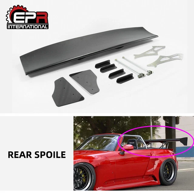 FRP WIDEBODY KIT GT Spoiler For Honda S2000 AP1 AP2 RB Style Rear Wing ...