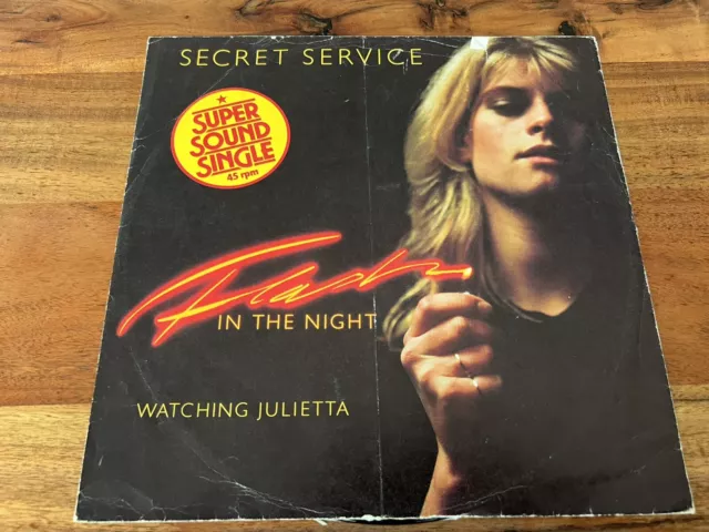 vinyl lp  Secret Service Flash In The Night 1981 Rarität