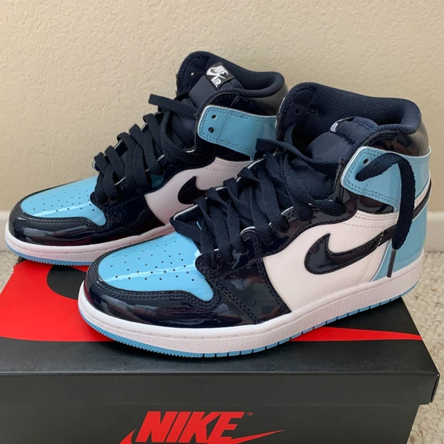 Air Jordan (W) 1 Retro High "UNC PATENT" 2018 - Size 7.5W - CD0461 401 Air Jordan (W) 1 Retro High "UNC PATENT" 2018 - Size 7.5W - CD0461 401