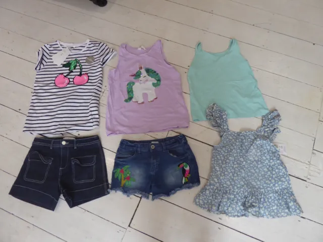 Girls Summer Bundle Age 9-10 Years -Blue Zoo, Jasper Conran, M&S, H&M - New