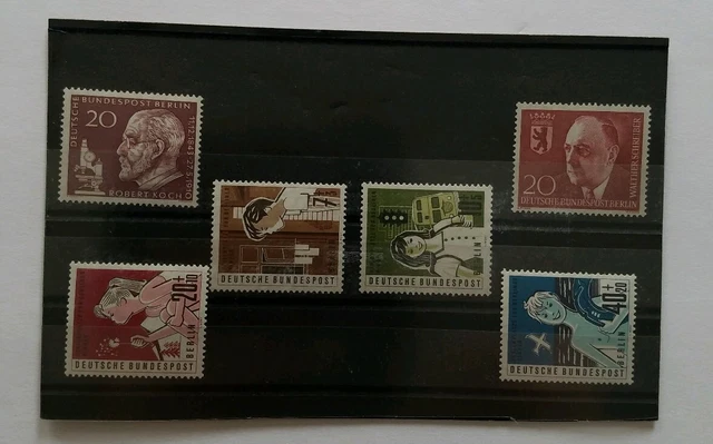 Germany BERLIN Complete Year 1960 Stamp Set Mint Never Hinged MNH German Stamps