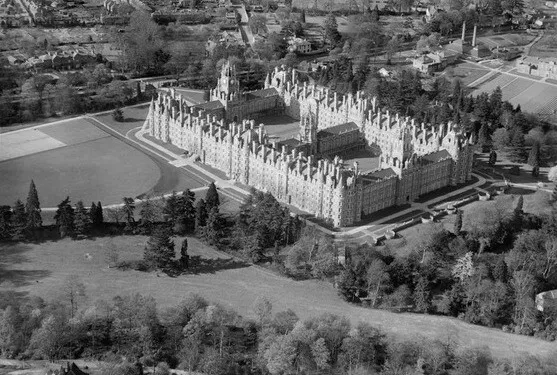 Royal Holloway College Egham England c1930 OLD PHOTO