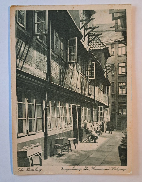 Postkarte Krayenkamp, Krameramtsstuben