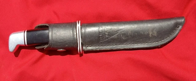 Buck 119 Fixed Blade Knife W/Leather Sheath USA