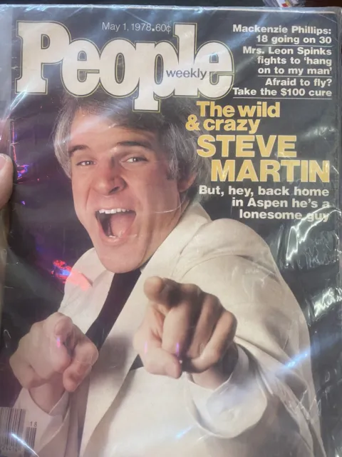 Vintage May 1 1978 —People Weekly Magazine The Wild and Crazy Steve Martin