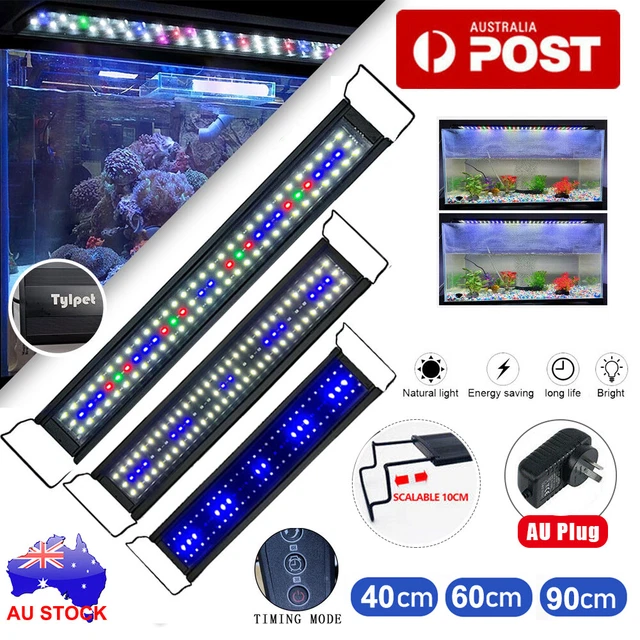 40/60/90 Aquarium Light Full Spectrum Aqua Plant Fish Tank Bar LED Lamp Lighting