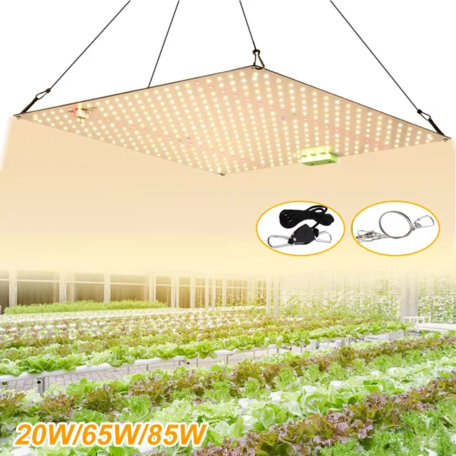 85/65/25W LED Grow Light Vollspektrum Pflanzenlampe Zimmerpflanze Wachstumlampe