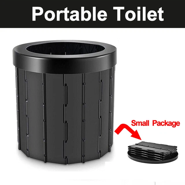 PORTABLE FOLDING TOILET Commode Potty Car Toilet Fit for Travel Camping