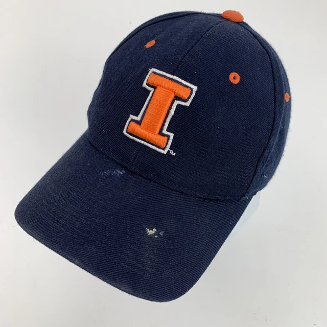 Combattimento Illini Illinois Sfera Berretto Cappello Aderente 6 3/4 Baseball