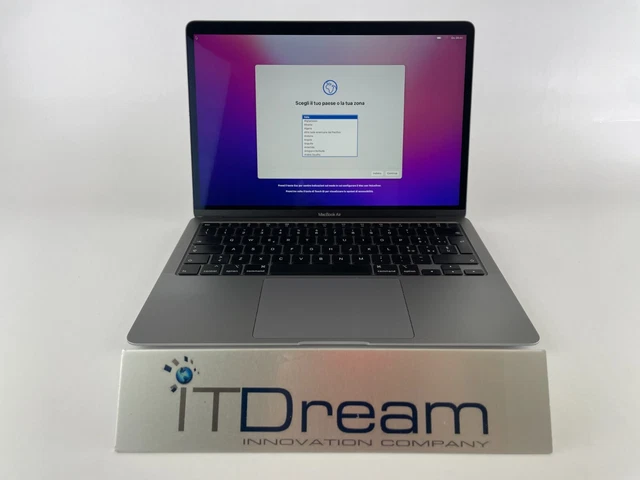 Apple MacBook Air 13.3" 2020 i5 1,1GHz QC 8GB 512GB SSD Usato Fatturabile