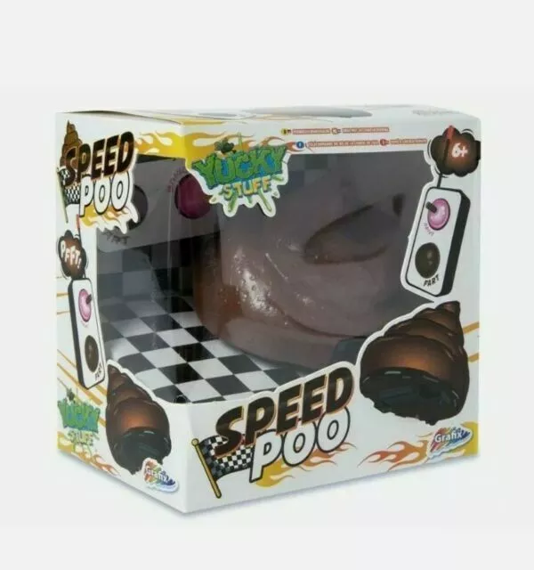 Hilarious Speedy Remote Control Speed Poo Family Fun Drive and Spin Fun Toy