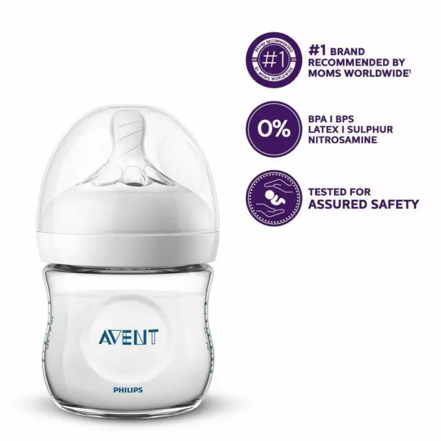 Philips Avent Natural 2.0 Bottle 125ml 0m+ Single SCF030/10