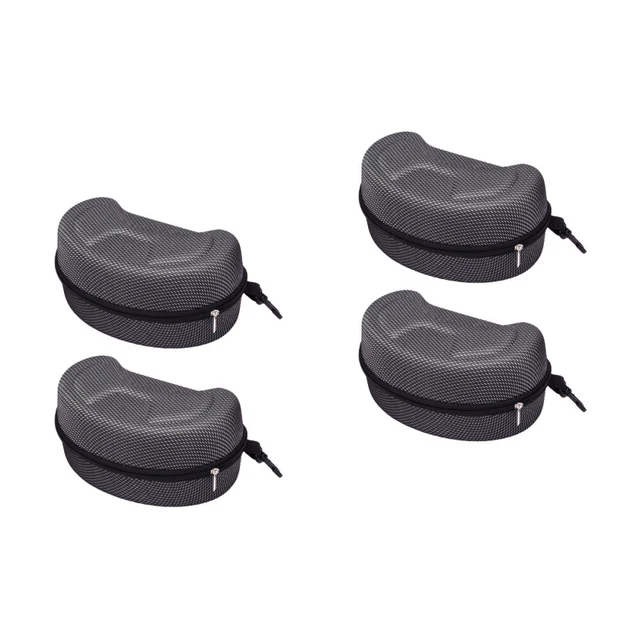 4 Pcs Glasses Case Cycling Safety Travel Excersise Bike Riding