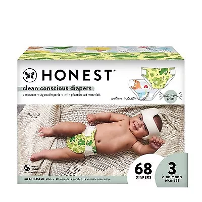 The Honest Company Clean Conscious Disposable Diapers Spread Your Wings & Ur