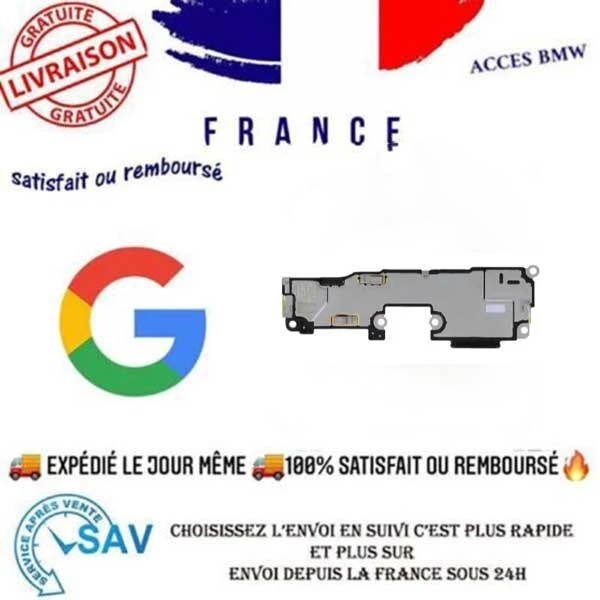 Haut-parleur De Remplacement Pour Google Pixel 7 Pro - Neuf, Compatible, Origine France
