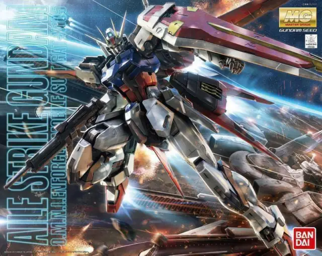 BANDAI GUNDAM MG Gundam SEED Aile Strike Gundam Model Kit NEW USA ...