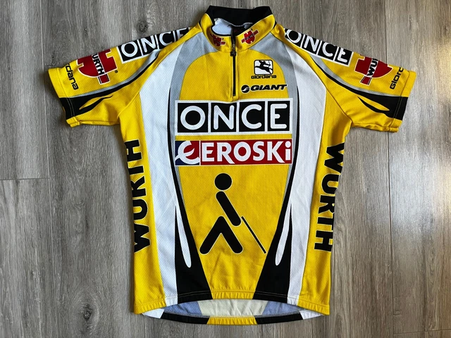 VINTAGE Maillot cycliste ONCE 97 camiseta shirt JALABERT XXL