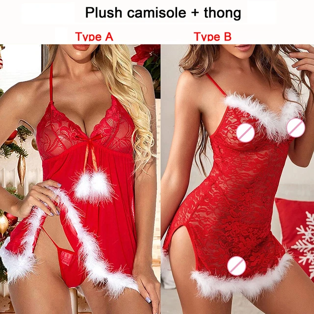 WEIHNACHTEN DESSOUS SET Damen Sexy Reizwsche Christmas Weihnachts  Unterwsche EUR 9,78 - PicClick DE