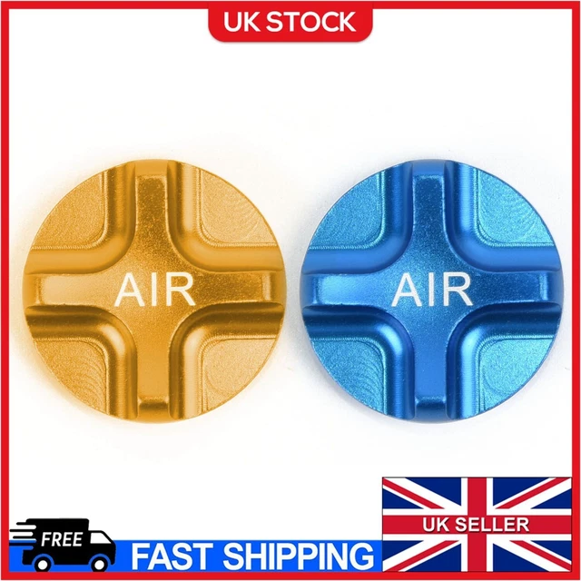 Aluminum-Alloy Mountain Bike Air Gas Fork Value Cover MTB Front Fork Cap Parts
