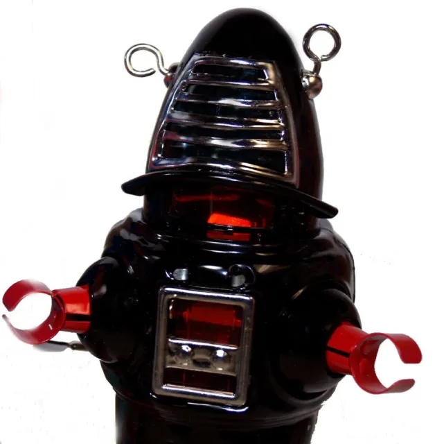 Planet Robot Tin Wind-Up Robby The Robot Black Forbidden Planet Retro Space Toy 2