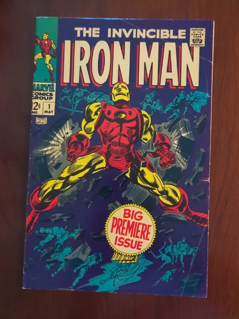 The Invincible Iron Man #1 Marvel 1968 Key Issue